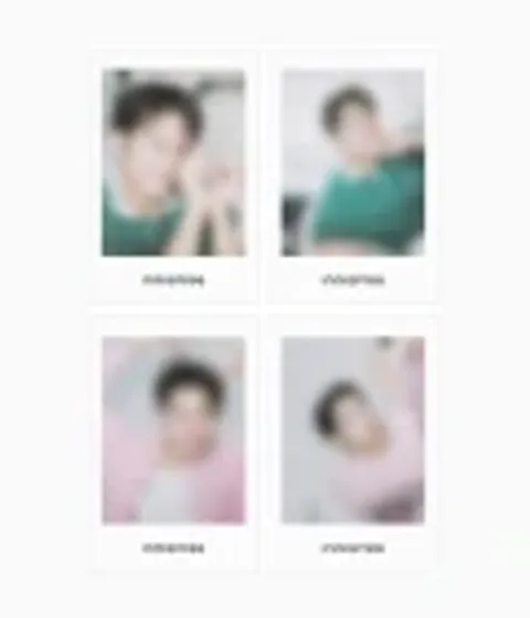 민규 포토프레임 세트