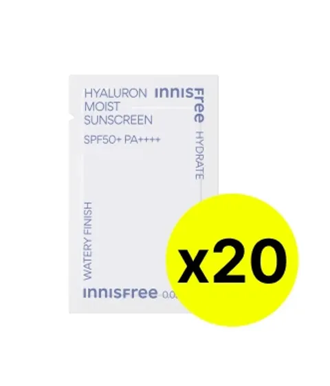 [깜짝 증정] 히알루론 수분 선크림 1mL x 20매
