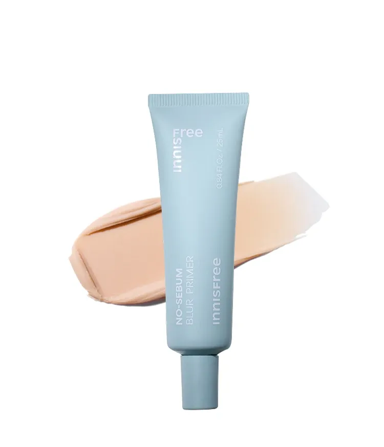 넓은 모공까지 감쪽같이 커버하는 이니스프리 노세범 블러 프라이머. 잔주름, 피부 요철은 물론 넓은 모공까지 커버해 메이크업 잘 받는 매끈한 피부결을 연출. 피부 유수분을 케어하여 지성피부에도 산뜻 보송하게 오래도록 지속하는 프라이머