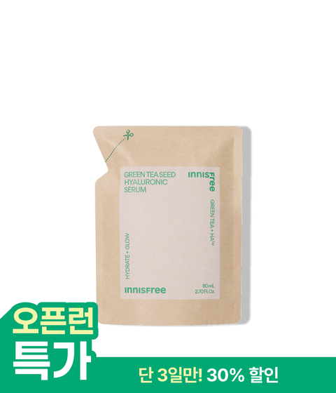 [80mL] 그린티 히알루론산 수분 세럼 리필