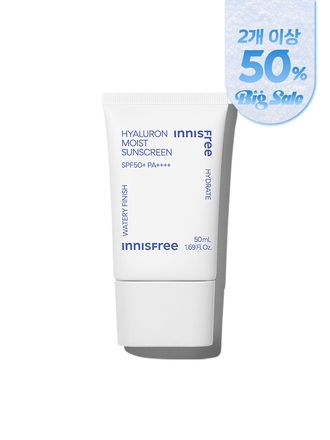 히알루론 수분 선크림 SPF50+ PA++++ / 히알루론산 유기자차