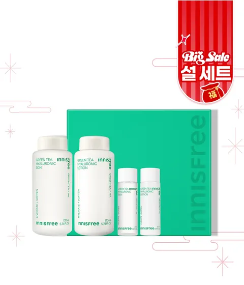 그린티 히알루론산 스킨케어 2종 세트