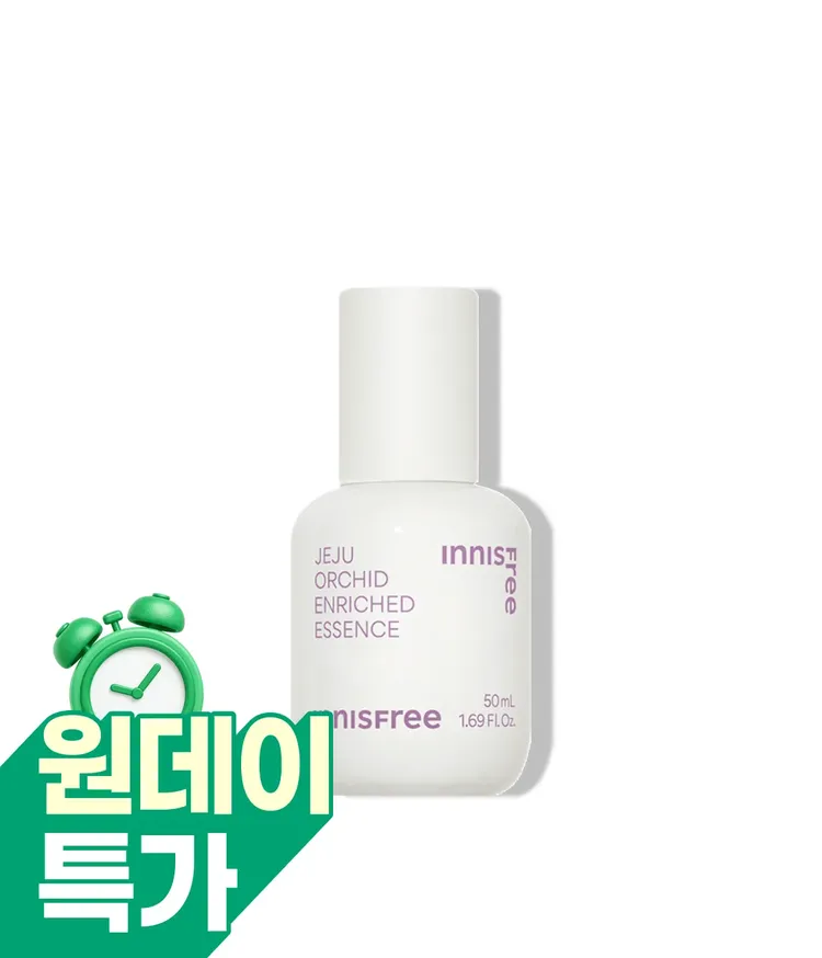 이니스프리 한란 인리치드 에센스는 한란의 강인한 생명력을 한층 강화한 오키델릭서 2.0™로 안티에이징 집중 케어를 선사합니다. 제주 푸른콩 유래 히알루론산과 오트 추출물이 속보습과 자연스러운 윤기, 농축된 영양감을 채워 줍니다. 농축감 있는 젤리 제형이 피부에 고르게 밀착되어 탄력·주름·피부톤·건조 케어까지 균형 있게 완성합니다.