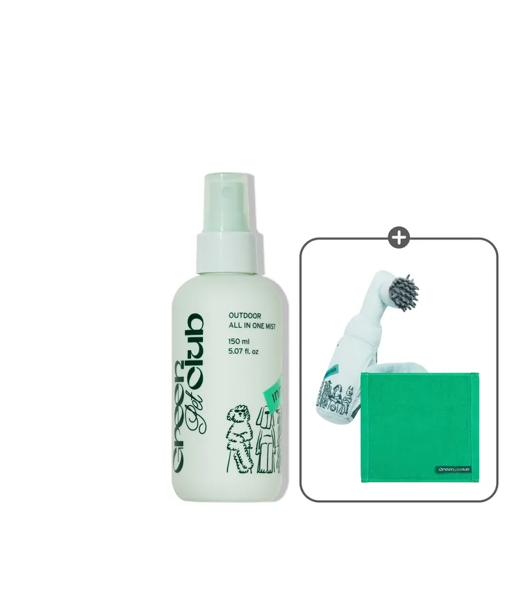 보습, 컨디셔닝, 탈취 등 산책을 자주하는 반려동물의 피모를 올인원 케어해주는 이니스프리 그린펫클럽 산책 올인원 미스트