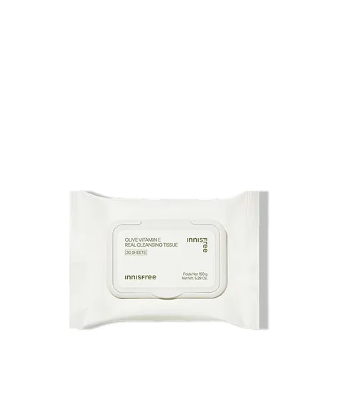 올리브 비타민 E 리얼 클렌징 티슈