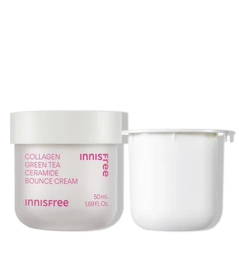 콜라겐 그린티 세라마이드 탄력장벽 크림 50mL + 리필 50mL