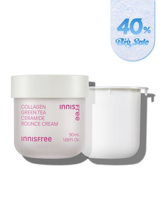 콜라겐 그린티 세라마이드 탄력장벽 크림 50mL + 리필 50mL