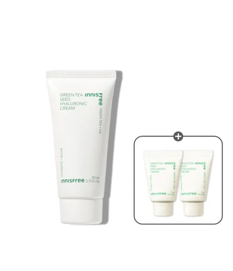 [대용량 80mL] 그린티 히알루론산 수분 크림