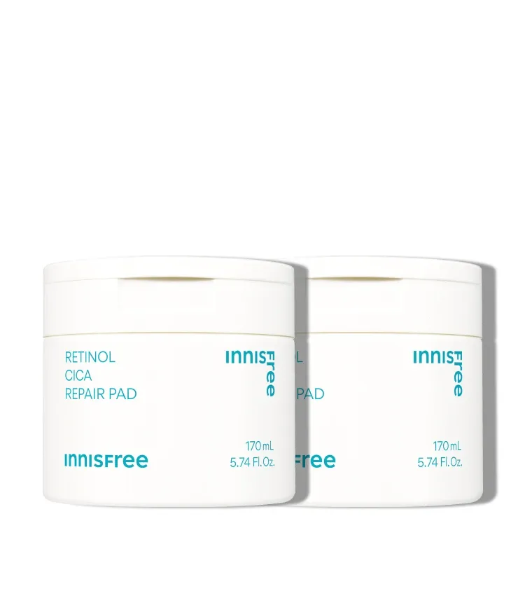 레티놀과 시카를 함유한 포뮬러가 다양한 트러블* 과 피부 보습, 피부결, 모공, 잡티 흔적을 케어해주는 토너 패드 *건조, 과다 분비된 피지, 과다 각질