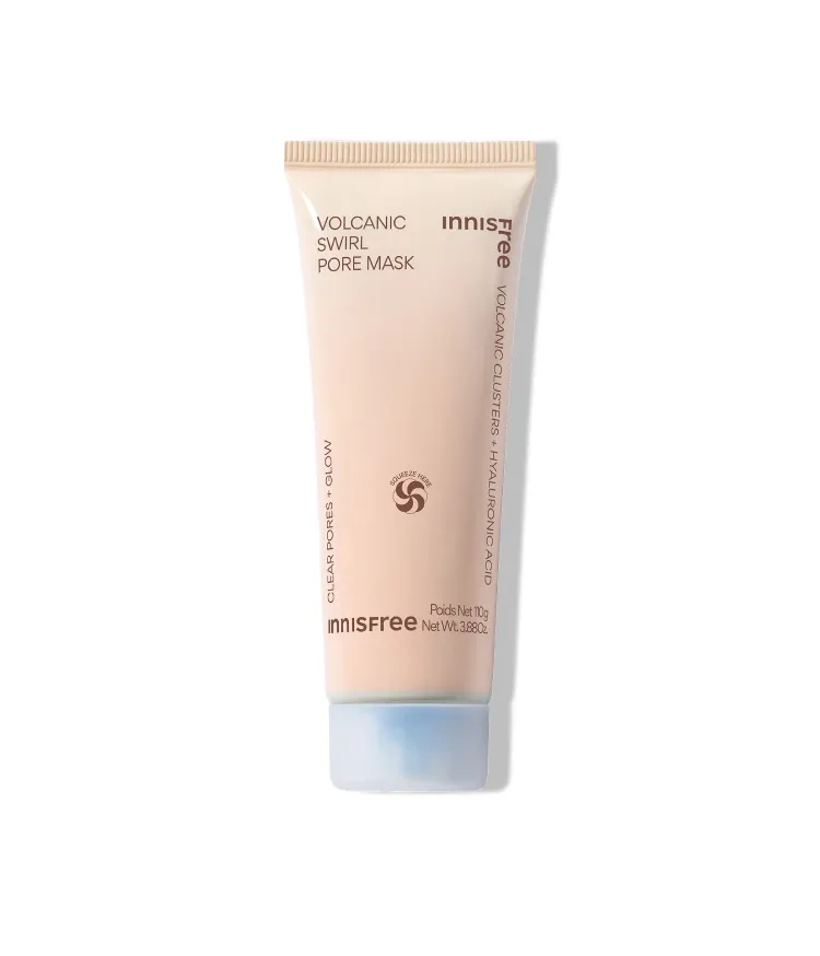 건성 피부도 걱정 없이 피부엔 부드럽고 모공엔 강력한 수분팩과 모공팩을 동시에 해주는 모공 케어 추천템. 나이아신아마이드가 함유되어 윤기까지 케어해주는 이니스프리 화산송이 모공 듀얼 마스크 팩