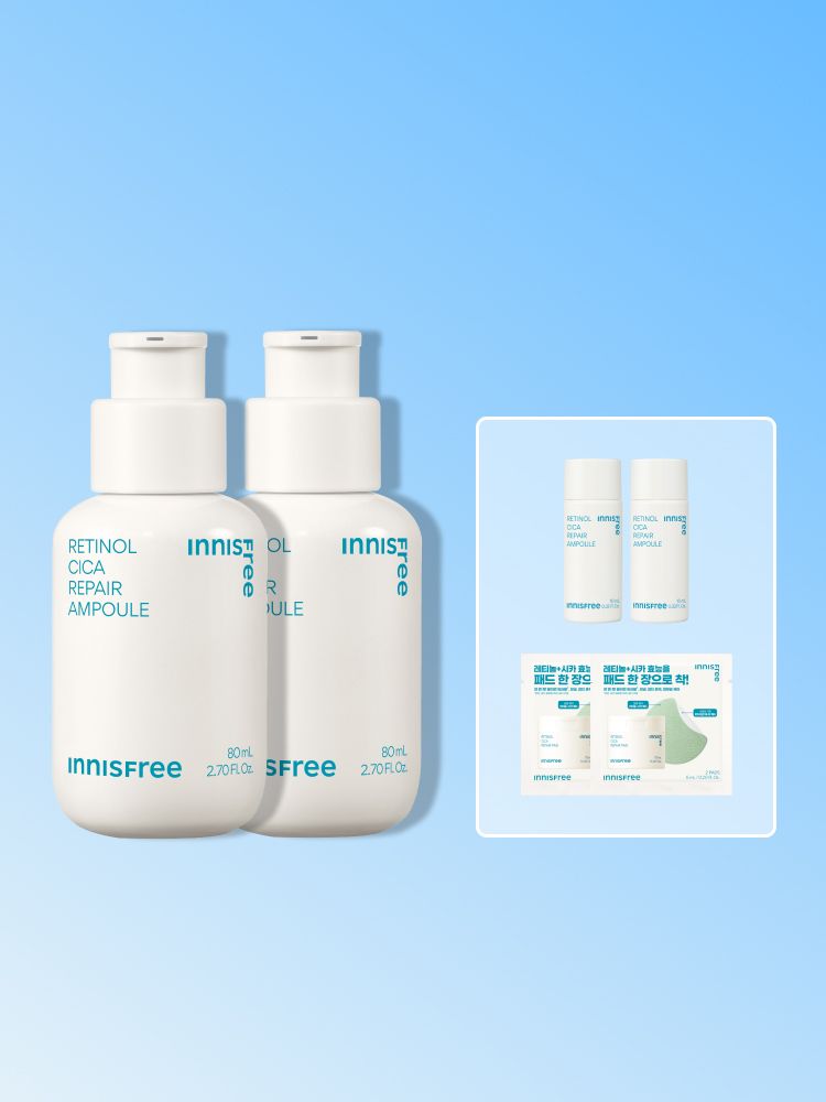 트러블의 시작부터, 각질, 모공, 잡티흔적 케어로 매끈한 피부결 관리 저자극 고효능 앰플
