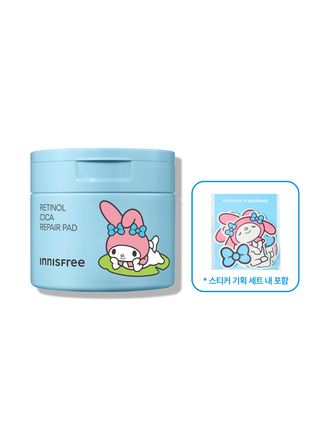 레티놀과 시카를 함유한 포뮬러가 다양한 트러블* 과 피부 보습, 피부결, 모공, 잡티 흔적을 케어해주는 토너 패드 *건조, 과다 분비된 피지, 과다 각질