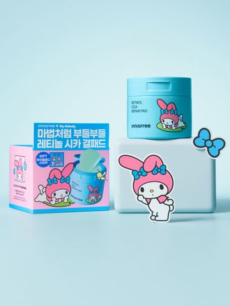 레티놀과 시카를 함유한 포뮬러가 다양한 트러블* 과 피부 보습, 피부결, 모공, 잡티 흔적을 케어해주는 토너 패드 *건조, 과다 분비된 피지, 과다 각질
