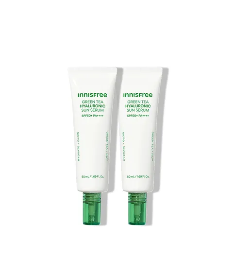 [2세대] 그린티 히알루론산 수분 선세럼 50mL X 2개