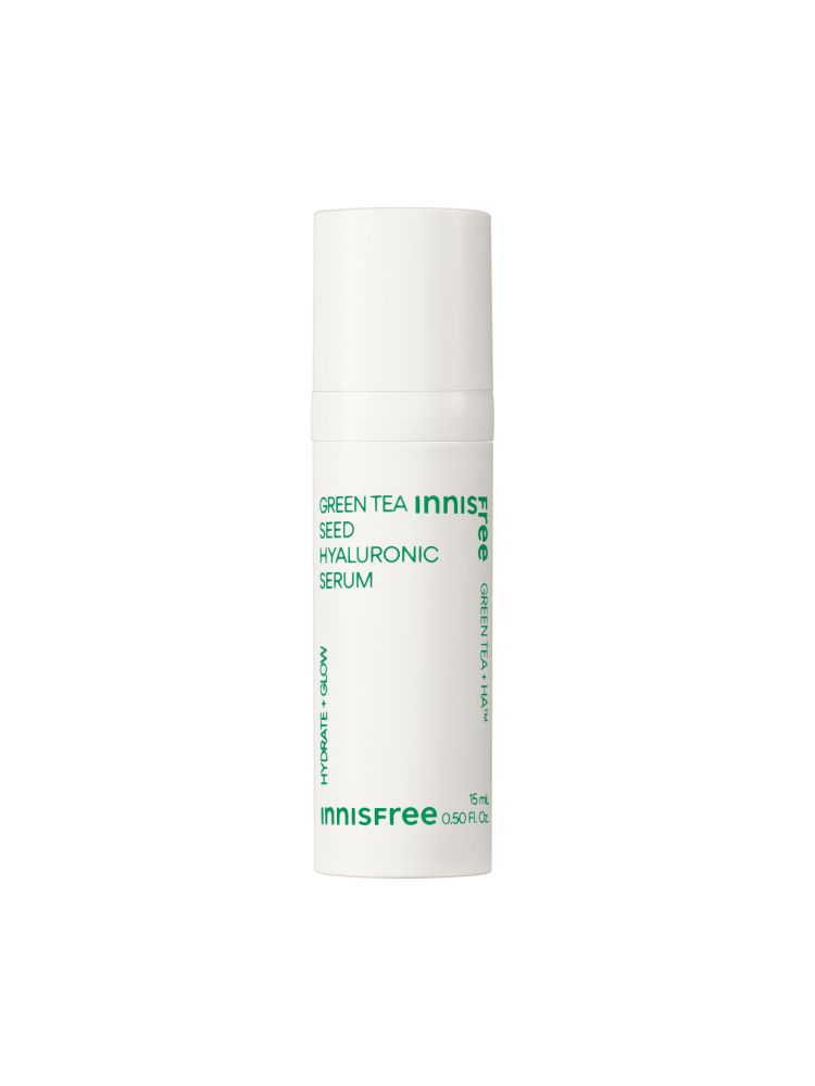 Green tea+HA™*이 함유된 순간 흡수 텍스쳐가 단숨에 피부 속건조를 개선하고 안정된 수분 밸런스로 피부를 건강하게 가꾸어주는 수분 세럼 *오직 피부 보습을 위해 개발된 녹차(뷰티그린티™) 추출물+ 흡수력과 지속력이 보다 강한 히알루론산으로 이루어진 강력한 수분 콤플렉스