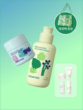 한정판 마키토이 컬라보 단숨에 피부 속건조를 개선하고 안정된 수분 밸런스로 피부를 건강하게 가꾸어주는 수분 세럼 + 풍부한 수분 텍스쳐가 피부에 밀착되어 촉촉한 진정 피부로 가꾸어주는 수분 크림