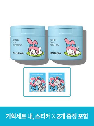 레티놀과 시카를 함유한 포뮬러가 다양한 트러블* 과 피부 보습, 피부결, 모공, 잡티 흔적을 케어해주는 토너 패드 *건조, 과다 분비된 피지, 과다 각질