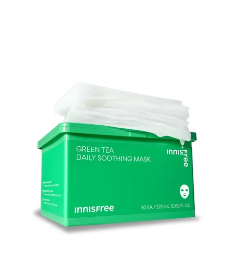 그린티 데일리 수분 진정 마스크