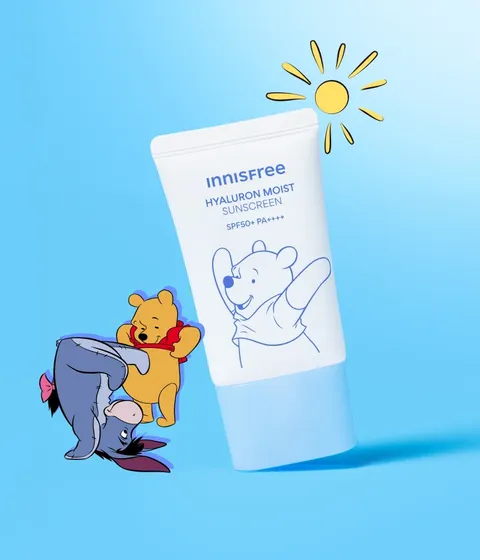 [곰돌이푸 에디션] 히알루론 수분 선크림 SPF50+ PA++++