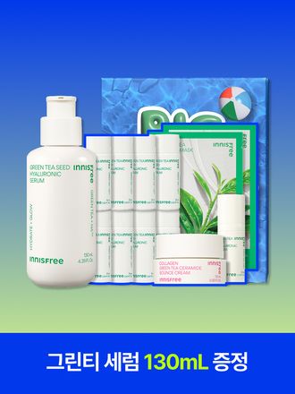 Green tea+HA™*이 함유된 순간 흡수 텍스쳐가 단숨에 피부 속건조를 개선하고 안정된 수분 밸런스로 피부를 건강하게 가꾸어주는 수분 세럼 *오직 피부 보습을 위해 개발된 녹차(뷰티그린티™) 추출물+ 흡수력과 지속력이 보다 강한 히알루론산으로 이루어진 강력한 수분 콤플렉스