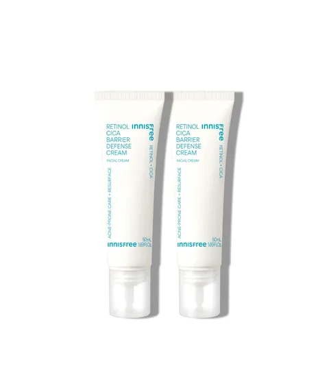 레티놀과 시카 성분을 함유한 제형이외부 환경에 쉽게 자극받아 연약해진 피부를 건강하게 케어하는 피부 보호막 크림