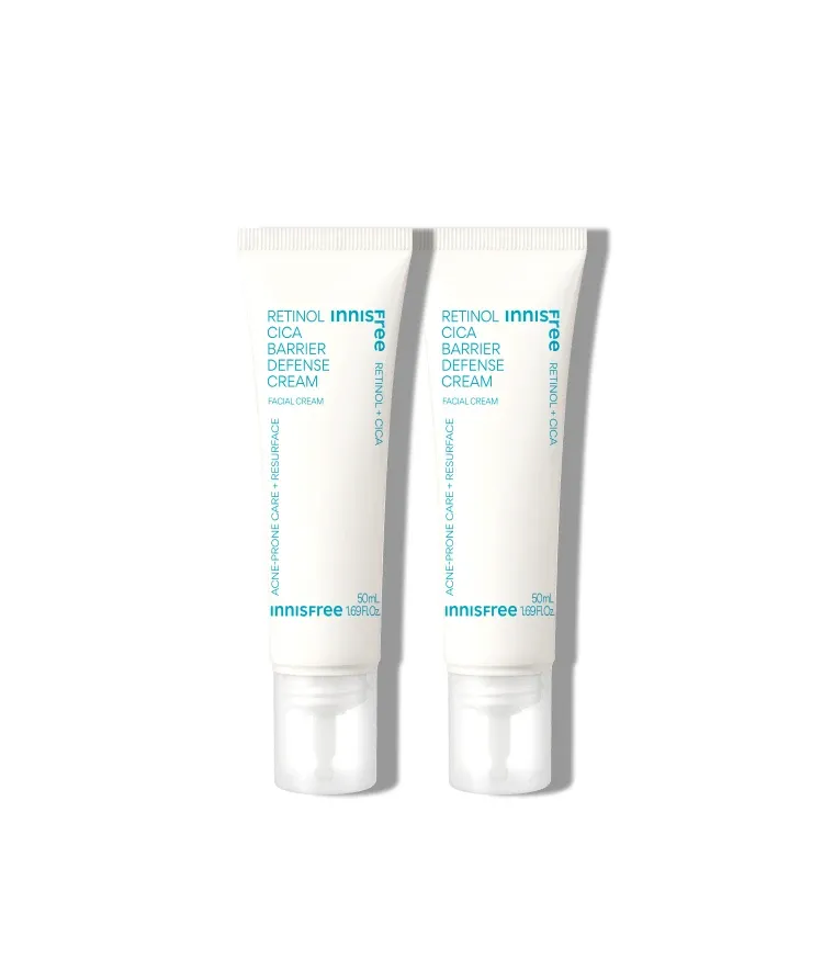 레티놀과 시카 성분을 함유한 제형이외부 환경에 쉽게 자극받아 연약해진 피부를 건강하게 케어하는 피부 보호막 크림