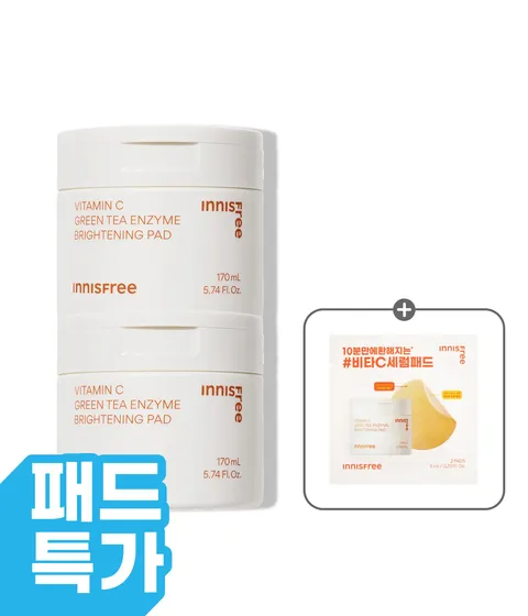 비타민C 톤업 광채 패드 60매×2개