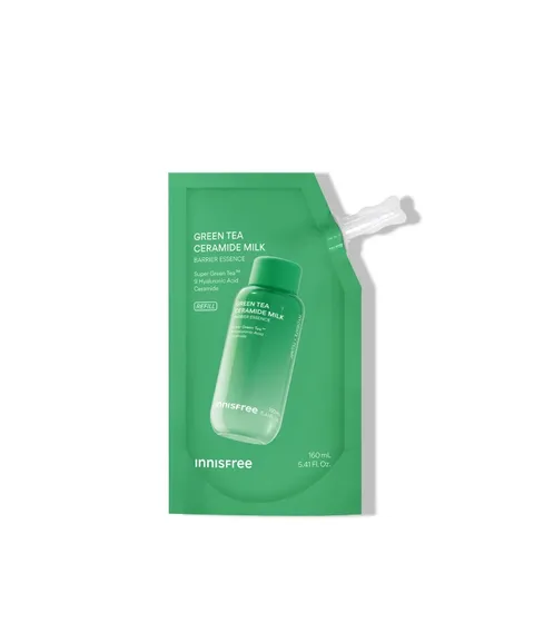 [160mL] 그린티 밀크 보습 에센스 리필