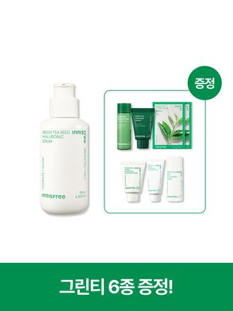 Green tea+HA™*이 함유된 순간 흡수 텍스쳐가 단숨에 피부 속건조를 개선하고 안정된 수분 밸런스로 피부를 건강하게 가꾸어주는 수분 세럼 *오직 피부 보습을 위해 개발된 녹차(뷰티그린티™) 추출물+ 흡수력과 지속력이 보다 강한 히알루론산으로 이루어진 강력한 수분 콤플렉스