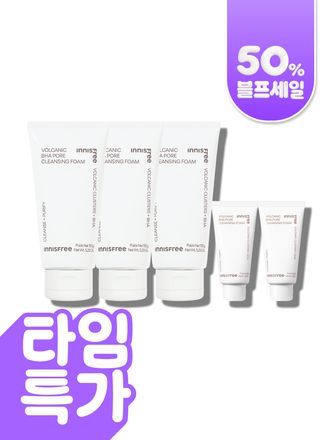 화산송이 모공 폼 클렌징 150g X 3개 [트리플기획]