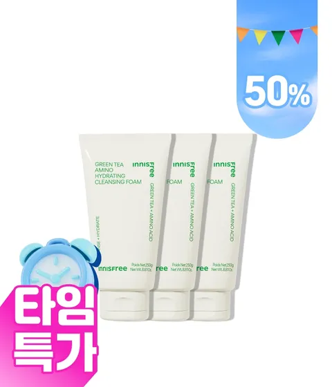 그린티 수분 폼 클렌징 150g X 3개 [트리플기획]