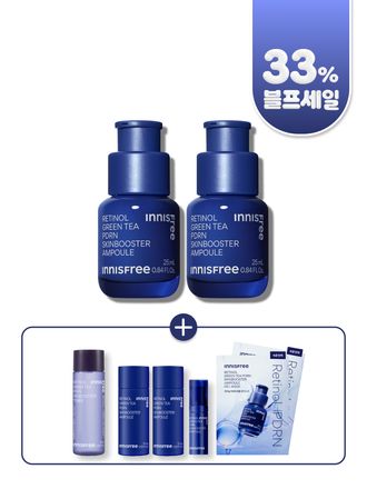 레티놀과 그린티 PDRN™ 포뮬러의 피부 겉케어X속케어 시너지가 선사하는 매끈한 모공결 & 촘촘한 피부광의 스킨부스터 앰플