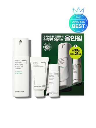 포레스트 올인원 에센스 기획세트 (에센스 100mL+25mL+폼 30g)