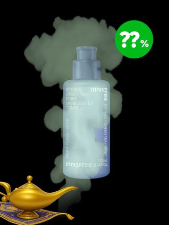 첫 단계부터 만드는 매끈광 피부결. 스킨케어 첫 단계부터 남다른 속광으로 매끈 광채 부스팅해주는 토너! 순수 레티놀과 그린티 PDRN™의 강력한 시너지로 겉과 속을 동시에 채우는 이니스프리 레티놀 PDRN 스킨부스터 토너, 탄력과 주름 개선, 보습까지 동시에 잡는 집중케어!