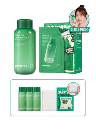 [160+160mL] 밀크 보습 에센스 리필 기획세트