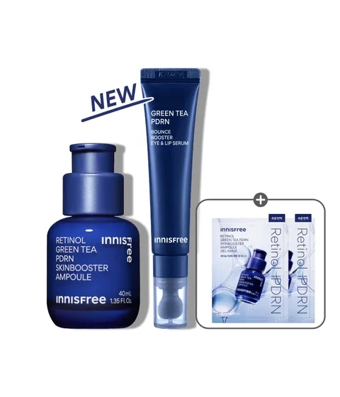 [40+15mL] PDRN 앰플 대용량 + PDRN 아이&립세럼