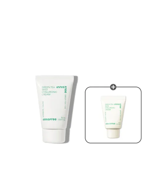 [튜브 50mL] 그린티 히알루론산 수분크림 (50mL)