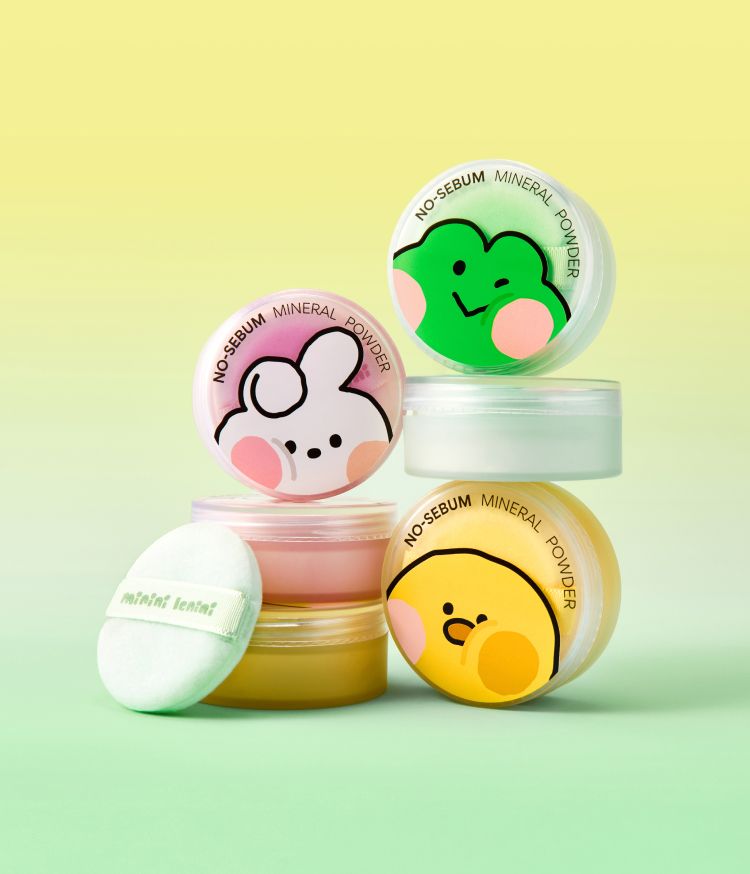 뽀송한 피부 연출을 위한 기름종이 파우더