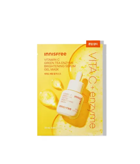 비타민C 세럼의 핵심 성분을 한 장에 담아, 피부톤과 잡티를 개선해 맑고 투명한 피부로 가꿔주는 겔 마스크
