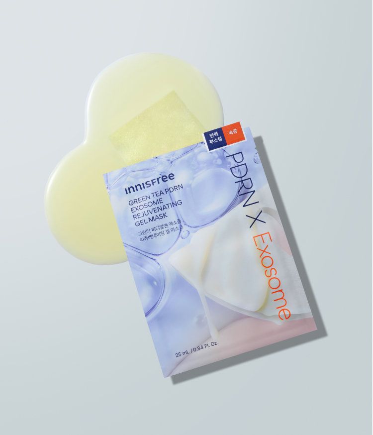 PDRN과 그린티 락토 엑소좀을 함유한 포뮬러로 피부를 탄탄하게 채워 속부터 차오르는 윤기로 건강한 글로우 피부로 가꿔주는 겔 마스크