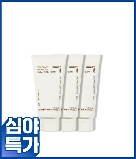 화산송이 모공 폼 클렌징 150g X 3개 [트리플기획]