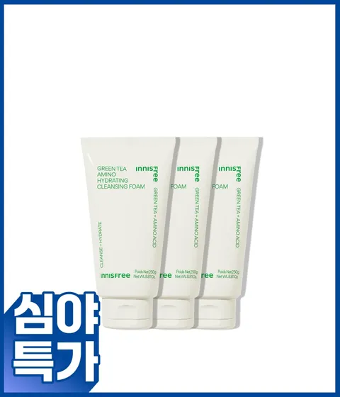 그린티 수분 폼 클렌징 150g X 3개 [트리플기획]