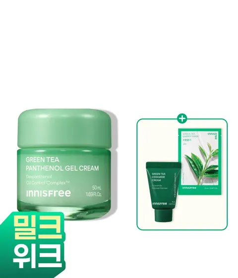 그린티 판테놀 수분 젤 크림