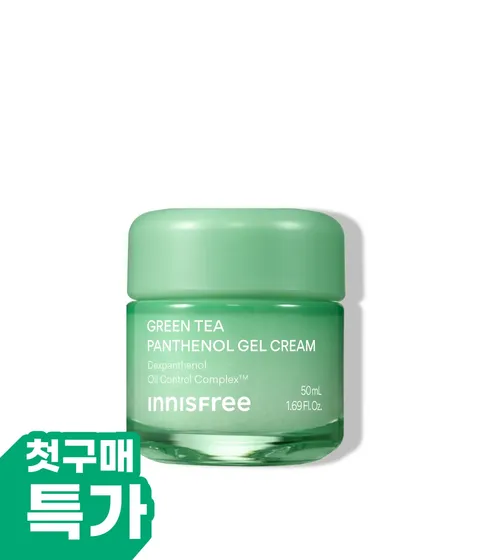 [첫구매] 그린티 판테놀 수분 젤 크림
