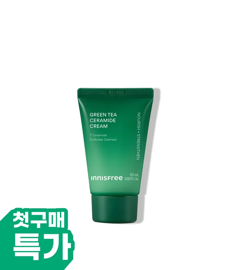 이니스프리 그린티 세라마이드 크림은 슈퍼 그린티™의 강력한 보습 에너지로 사용 즉시 보습력 397% 강화와 속보습 개선 100%를 선사합니다. 겔 시트가 푸석한 피부에 빈틈없이 밀착되어 앰플 에센스를 속부터 전달합니다. 버터처럼 부드럽게 녹아드는 텍스처가 피부 장벽을 탄탄하게 감싸며 하루 종일 당김 없는 고보습 케어를 완성합니다.