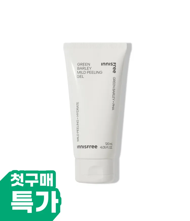 이니스프리 청보리 마일드 필링젤은 3번 발효한 보리씨발효여과물 9175ppm과 PHA·BHA·AHA를 담아 과다 각질과 노폐물을 마일드하게 정돈하였습니다. 식물 유래 셀룰로오스와 보습 성분이 피부 컨디셔닝과 수분 공급을 동시에 돕고, 순한 포뮬러 기반으로 각질 케어 후에도 당김 없는 매끄러운 피부 바탕을 완성하며 데일리 필링에 활용하기 좋습니다.