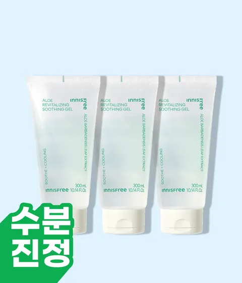 이니스프리 알로에 리바이탈 라이징 수딩젤은 제주 무농약 알로에 속살 성분과 990ppm 알로에베라잎추출물, 마데카소사이드를 담아 외부 자극으로 지친 피부를 진정시키고 수분을 공급합니다. 끈적임 없이 산뜻하게 흡수되는 젤 타입으로 얼굴과 바디 등 수분이 필요한 부위는 물론 열 자극 후 달아오른 피부 열감을 가라앉히는 진정·쿨링 케어에도 적합합니다.