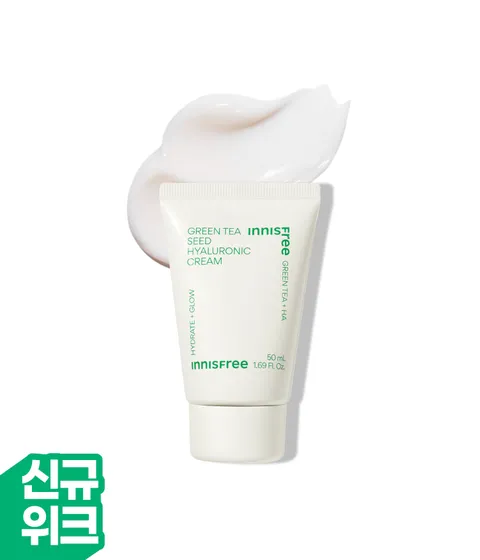 [첫구매] [튜브 50mL] 그린티 히알루론산 수분크림