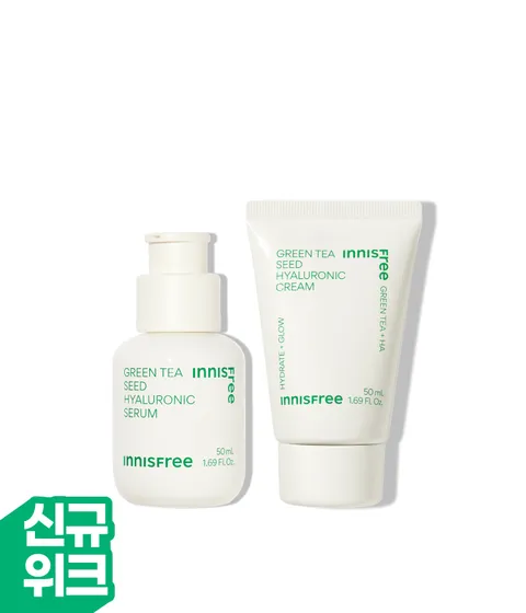 [첫구매] 그린티 수분세럼 50mL + 그린티 수분크림(튜브타입) 50mL