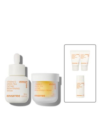 비타민C 캡슐 수분크림 50mL + 비타민C 세럼 30mL